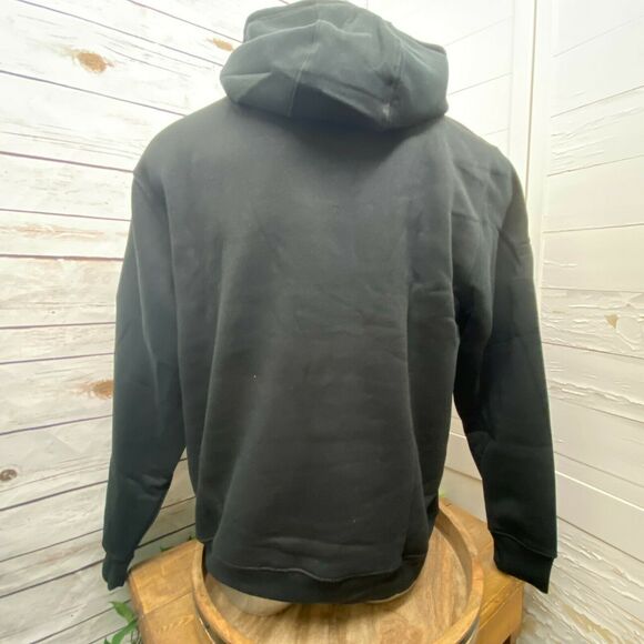 CAT Caterpillar Heavy Machinery Equipment Logo Hoodie Sweatshirt Pullover LARGE - Picture 3 of 6